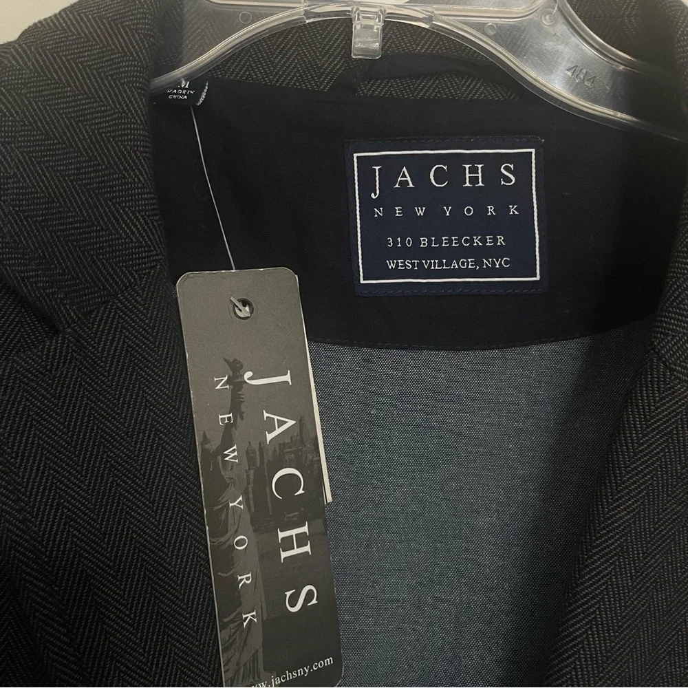 Jachs Charcoal Sport‎ Coat Blazer Size Medium  NWT